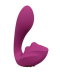 Vive Shots Yuki Dual Action G-Spot Vibrator w/Massaging Beads - Pink - Image 4