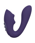 Vive Shots Yuki Dual Action G-Spot Vibrator w/Massaging Beads - Purple - Image 4