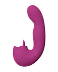 Vive Shots Yumi Triple Action G-Spot Vibrator & Stimulator - Pink - Image 4