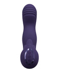 Vive Shots Yumi Triple Action G-Spot Vibrator & Stimulator - Purple - Image 5