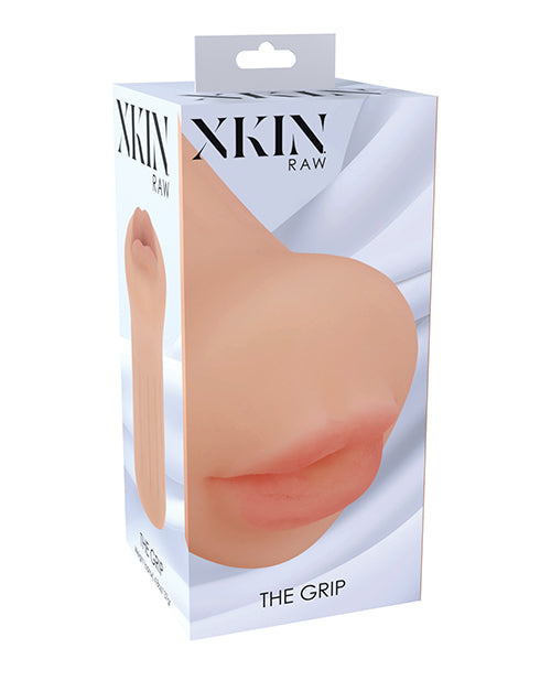 Not Regular Toys Shots Xkin RAW The Grip Small Masturbator - Flesh