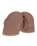 Not Regular Toys Shots Kaya Bloom Dual Entry Bodyforms Masturbator - Brown - Image 2