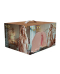 Not Regular Toys Shots Xkin Rina Brooks Dual Entry Bodyforms Masturbator - Flesh