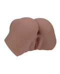Not Regular Toys Shots Xkin Layla Love Dual Entry Masturbator - Brown - Image 3