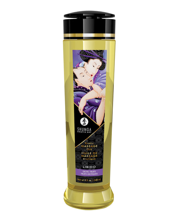Shunga Shunga Erotic Massage Oil - 8 oz Libido/Exotic Fruits