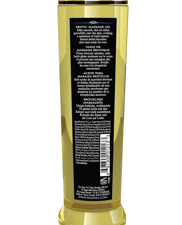 Shunga Shunga Erotic Massage Oil - 8 oz Monoi