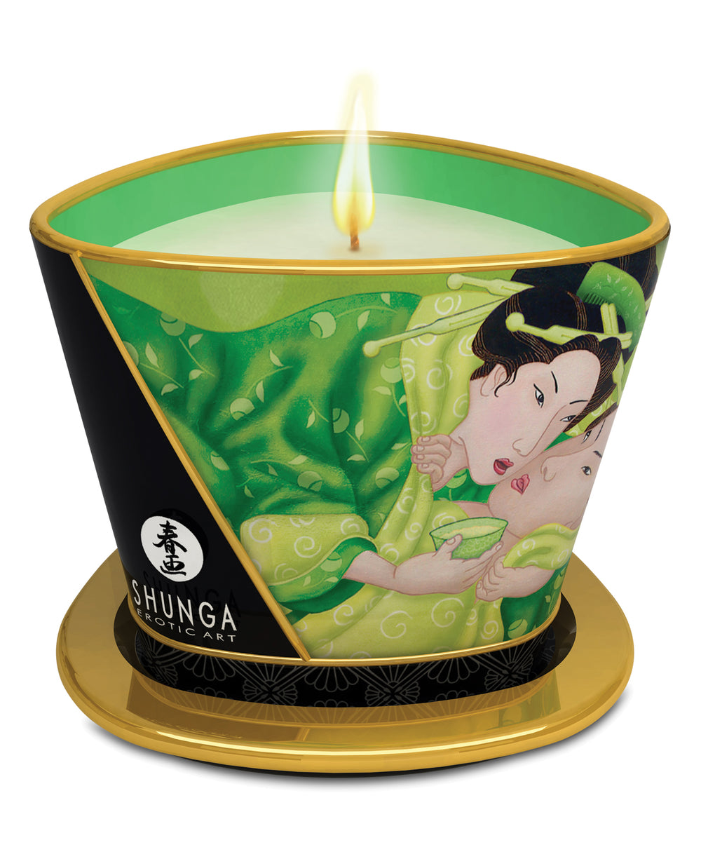 Shunga Shunga Massage Candle Zenitude - 5.7 oz Exotic Green Tea