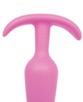 Simpli Trading Simpli Trading Silicone Butt Plug - Small Pink - Image 2