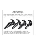 Selopa Selopa Intro to Plugs - Black - Image 5
