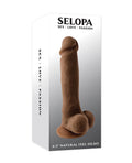 Selopa Selopa 6.5" Natural Feel Dildo - Dark