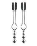 Selopa Selopa Beaded Nipple Clamps - Silver - Image 2