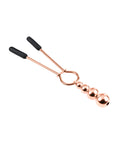 Selopa Selopa Beaded Nipple Clamps - Rose Gold - Image 4
