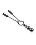Selopa Selopa Beaded Nipple Clamps - Black Chrome - Image 4