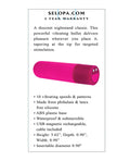 Selopa Selopa Tiny Temptation - Pink - Image 5