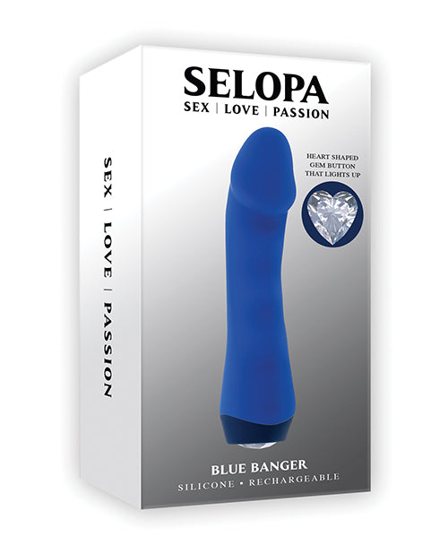 Selopa Selopa Blue Banger Petite Vibrator - Blue