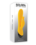 Selopa Selopa Buzzz Bunny Rabbit Vibrator - Yellow/Black