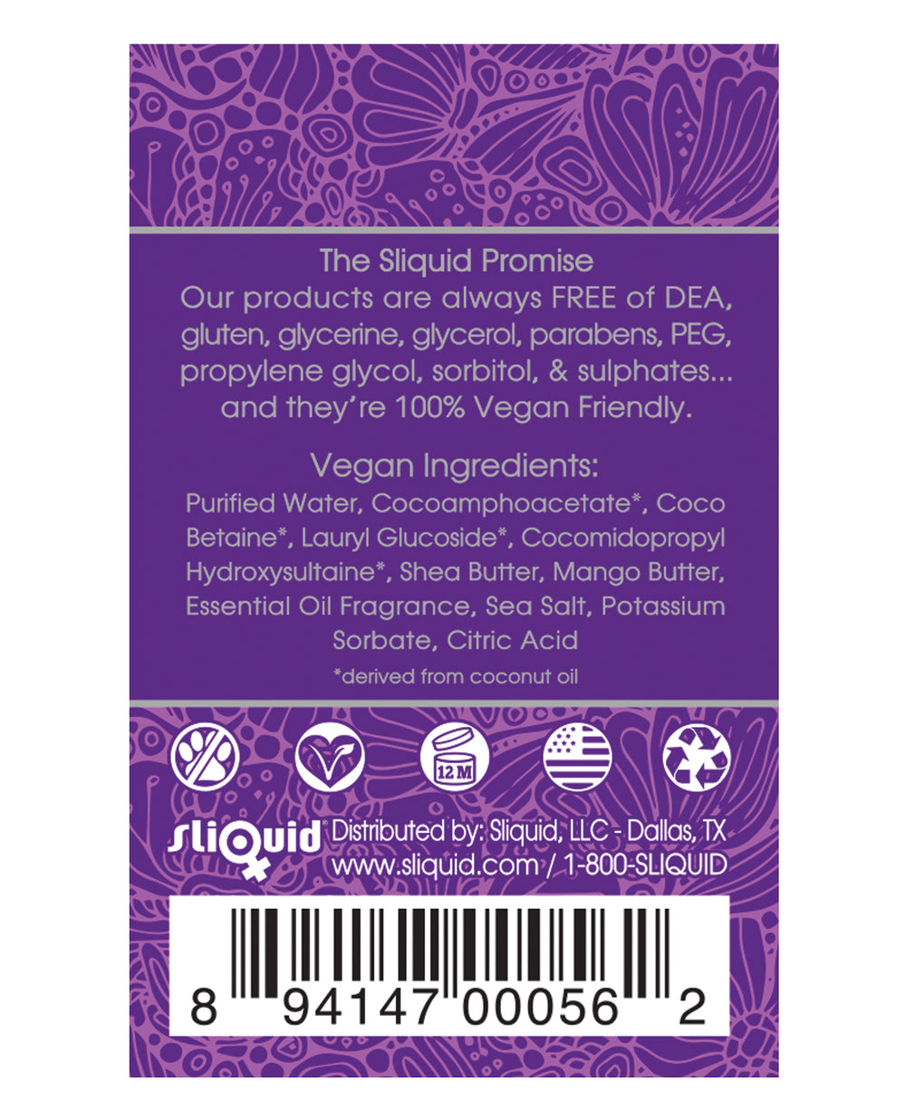 Sliquid Sliquid Balance Soak - 8.5 oz Cherry Blossom