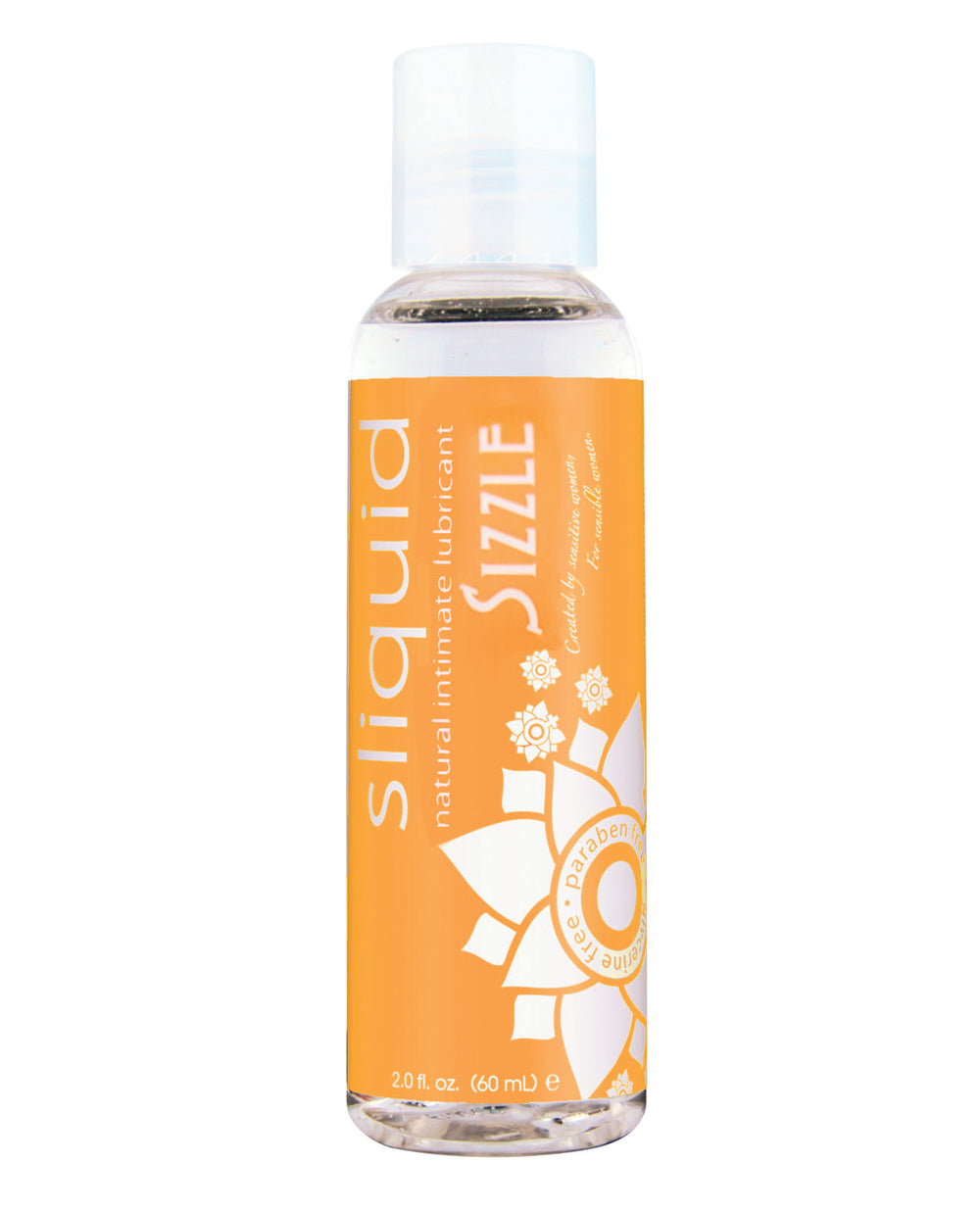 Sliquid Sliquid Naturals Sizzle Lubricant - 2 oz
