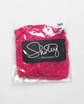 Showtime Lace and Mesh Chemise w/Attached Garters & G-String 2 pc Set - Pink XL