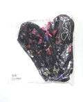 Showtime Black Mesh Butterfly Print Bustier w/G-String - Multi-Color LG - Image 6