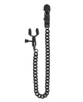 Spartacus Spartacus Adjustable Alligator Nipple Clamps w/Black Chain - Image 2