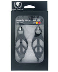 Spartacus Spartacus Black Butterfly Style Nipple Clamps w/Chain