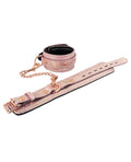 Spartacus Spartacus Ankle Restraints w/Leather Lining - Pink Snakeskin Micro Fiber