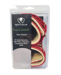 Spartacus Spartacus PU Ankle Cuffs w/Plush Lining - Red - Image 2