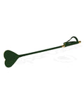 Spartacus Spartacus PU Riding Crop w/Plush Heart Shape Tip - Green - Image 2