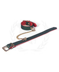 Spartacus Spartacus PU Beginners Wrist Restraints - Green/Red
