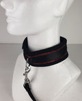 Spartacus Spartacus Collar & Leash - Neoprene Red - Image 4