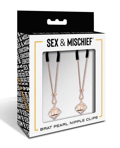 Brat Sex & Mischief Brat Pearl Nipple Clips