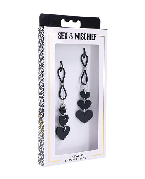 Sex &amp; Mischief Sex & Mischief Heart Nipple Ties