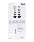 Sex &amp; Mischief Sex & Mischief Heart Nipple Ties - Image 5