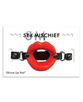 Sex &amp; Mischief Sex & Mischief Silicone Lips - Red