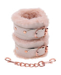 Sex &amp; Mischief Sex & Mischief Peaches 'n CreaMe Fur Handcuffs - Image 5