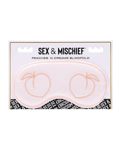 Sex &amp; Mischief Sex & Mischief Peaches 'n CreaMe Blindfold
