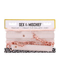 Sex &amp; Mischief Sex & Mischief Peaches 'n CreaMe Fur Collar & Leash