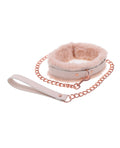 Sex &amp; Mischief Sex & Mischief Peaches 'n CreaMe Fur Collar & Leash - Image 3