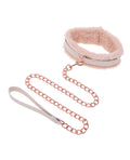 Sex &amp; Mischief Sex & Mischief Peaches 'n CreaMe Fur Collar & Leash - Image 4