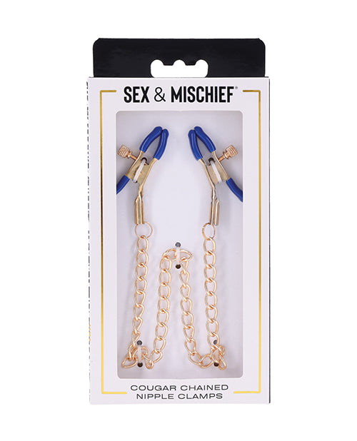 Cougar Cougar Chained Nipple Clamps