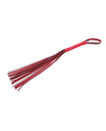 Sex &amp; Mischief Sex & Mischief Ex's & Oh's Crystal Flogger - Red - Image 3