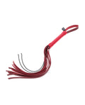 Sex &amp; Mischief Sex & Mischief Ex's & Oh's Crystal Flogger - Red - Image 5