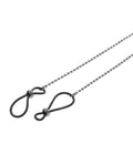 Sex &amp; Mischief Sex & Mischief Ex's & Oh's Body Jewelry w/Nipple Ties - Black - Image 3