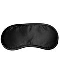 Sex &amp; Mischief Sex & Mischief Satin Blindfold - Black - Image 2