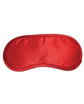 Sex &amp; Mischief Sex & Mischief Satin Blindfold - Red - Image 2