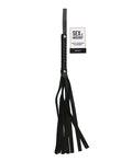 Sex &amp; Mischief Sex & Mischief Faux Leather Flogger - Black
