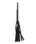 Sex &amp; Mischief Sex & Mischief Faux Leather Flogger - Black - Image 2