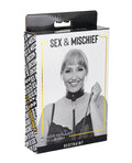 Sex &amp; Mischief Sex & Mischief Leash & Collar - Black