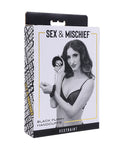 Sex &amp; Mischief Sex & Mischief Furry Handcuffs - Black